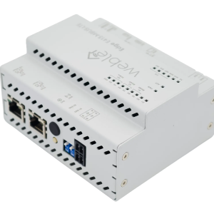 WBox Edge E413-MBUS-LTE — industrial IoT gateway with LTE and M-Bus, DIN-rail